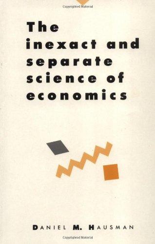 Inexact Separate Science Economics