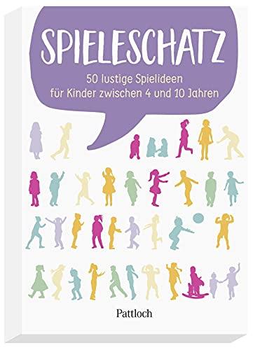 Spieleschatz: 50 lustige Spielideen für Kinder zwischen 4 und 8 Jahren