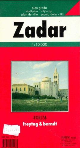 Zadar 1:10 000 (English, Spanish, French, Italian and German Edition)