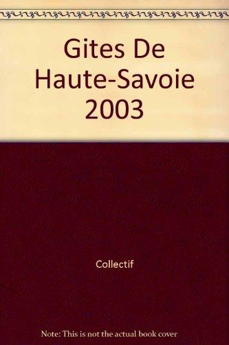 Gites De Haute-Savoie 2003