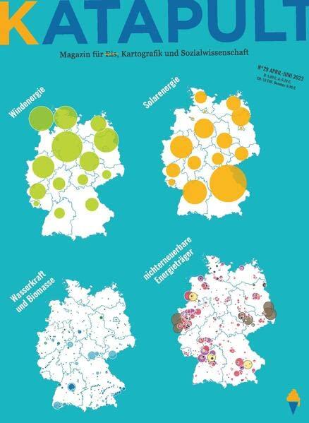 KATAPULT Magazin Ausgabe 29: Windenergie, Solarenergie, Wasserkraft und Biomasse, nichterneuerbare Energieträger