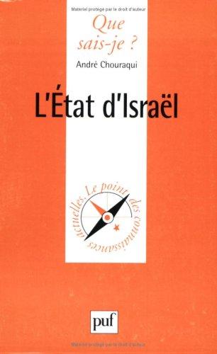 L'Etat d'Israel