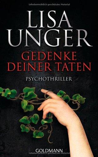 Gedenke deiner Taten: Psychothriller