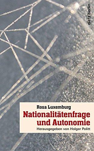 Nationaliätenfrage und Autonomie