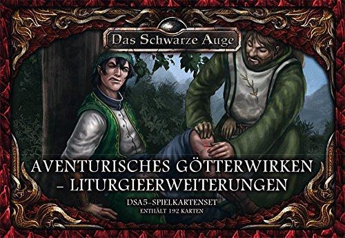 DSA5 Spielkartenset Aventurisches Götterwirken - Liturgieerweiterungen (Das Schwarze Auge - Zubehör)