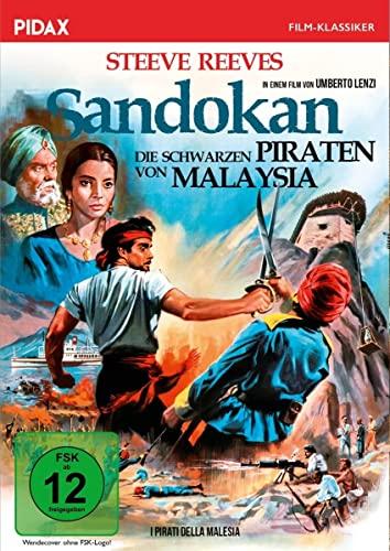 Sandokan - Die schwarzen Piraten von Malaysia (I Pirati della Malesia) / Spannender Abenteuerfilm von Kultregisseur Umberto Lenzi (Pidax Film-Klassiker)