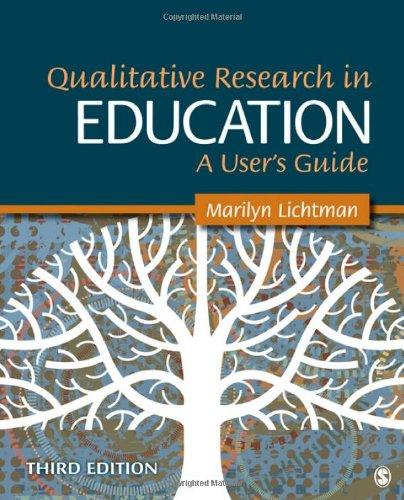 Qualitative Research in Education: A User's Guide