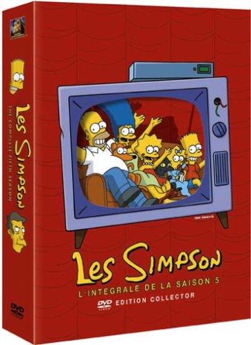 Les Simpson : L'Intégrale Saison 5 - Édition Collector 4 DVD [FR IMPORT]