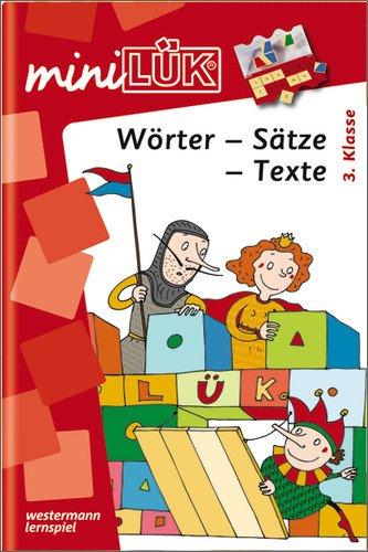 miniLÜK: Wörter, Sätze, Texte 3. Klasse