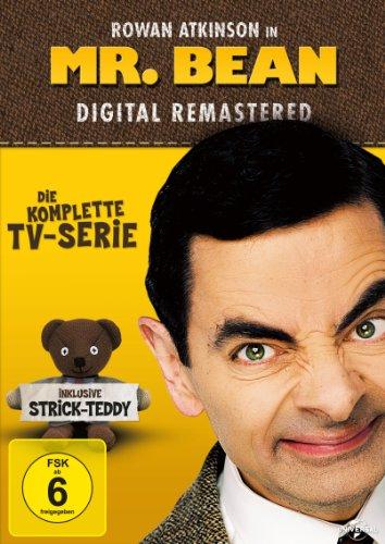 Mr. Bean - Die komplette TV-Serie (3 Discs, + Strick-Teddy, OmU, Digital Remastered)