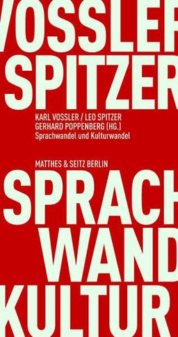 Sprachwandel und Kulturwandel (Fröhliche Wissenschaft)