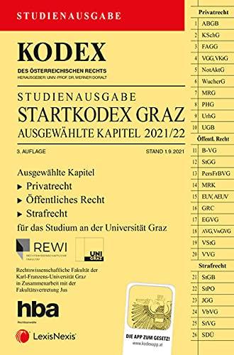 KODEX Startkodex Graz 2021/22 - inkl. App: Studienausgabe für die Uni Graz