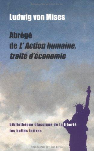 Abrégé de L'action humaine, traité d'économie