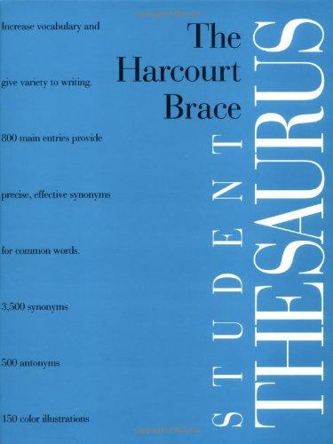 Harcourt Brace Student Thesaurus