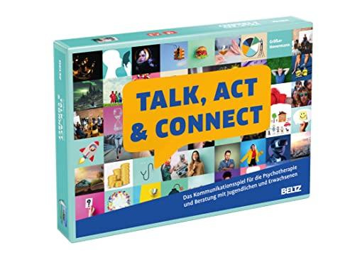 Talk, Act & Connect: Das Kommunikationsspiel für die Psychotherapie und Beratung mit Jugendlichen und Erwachsenen. 160 Karten in stabiler Box 24,1 x 15,2 x 3cm (Beltz Therapiespiele)