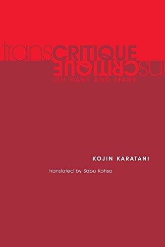 Transcritique: On Kant and Marx (Mit Press)