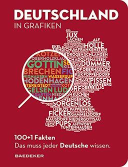 DEUTSCHLAND IN GRAFIKEN: Baedekers 100+1 Fakten. Das muss jeder Deutsche wissen. (Baedeker 100+1 Fakten)