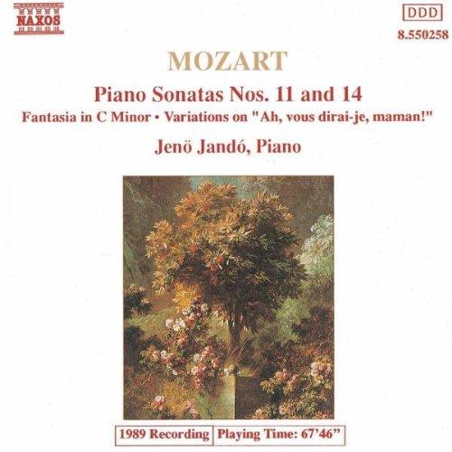 Mozart Klaviersonate und Fantasie Jando