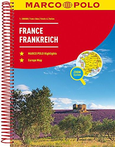 MARCO POLO Reiseatlas Frankreich 1:300 000 (MARCO POLO Reiseatlanten)