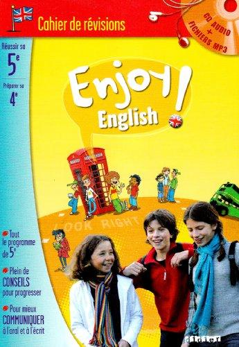 Enjoy English, 5e : cahier de révisions