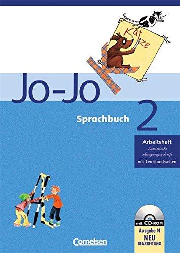 Jo-Jo Sprachbuch - Ausgabe N: 2. Schuljahr - Arbeitsheft in Lateinischer Ausgangsschrift: Mit CD-ROM und Lernstandsseiten