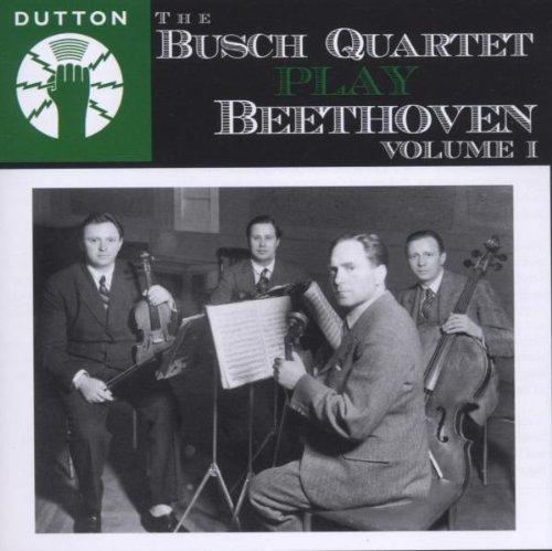 Busch Quart.Play Beethoven Vol.1