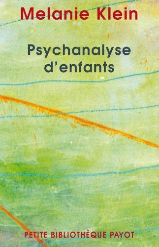 Psychanalyse d'enfants