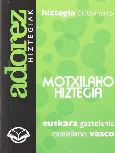 Adorez 12 - Motxilako Hiztegia (eusk/gazt)