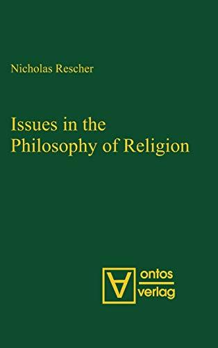 Issues in the Philosophy of Religion