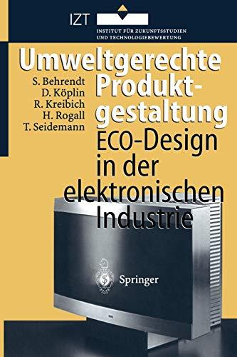 Umweltgerechte Produktgestaltung: E.C.O.-Design in der elektronischen Industrie