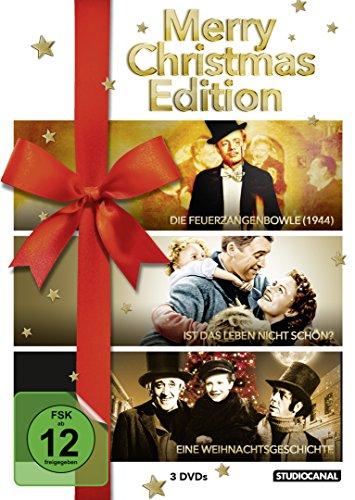 Merry Christmas Edition ( Die Feuerzangenbowle / Ist das Leben nicht schön ? / Eine Weihnachtsgeschichte ) [3 DVDs]