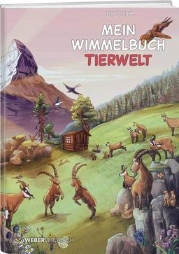 Mein Wimmelbuch Tiere der Schweiz