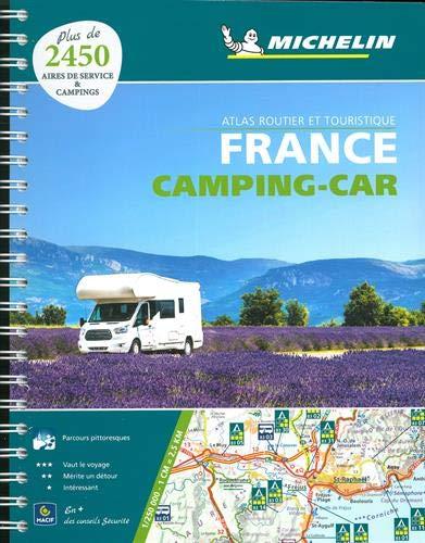 France camping-car : atlas routier et touristique : plus de 2.450 aires de service & campings