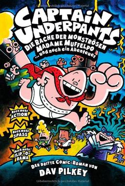 Captain Underpants, Bd. 3: Die Rache der monströsen Madame Muffelpo