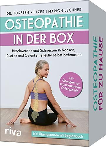 Osteopathie in der Box: Beschwerden und Schmerzen in Nacken, Rücken und Gelenken effektiv selbst behandeln. Mit Übungen zur craniosacralen Osteopathie. 100 Karten mit Begleitbuch