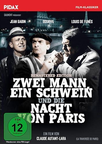 Zwei Mann, ein Schwein und die Nacht von Paris (La traversée de Paris) - Remastered Edition / Preisgekrönter Filmklassiker mit absoluter Starbesetzung (Pidax Film-Klassiker)