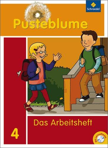 Pusteblume. Das Sprachbuch - Allgemeine Ausgabe 2009: Arbeitsheft 4 mit Lernsoftware