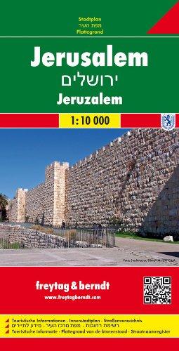 Freytag Berndt Stadtpläne, Jerusalem - Maßstab 1:10.000