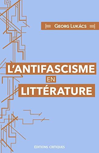 L'antifascisme en littérature