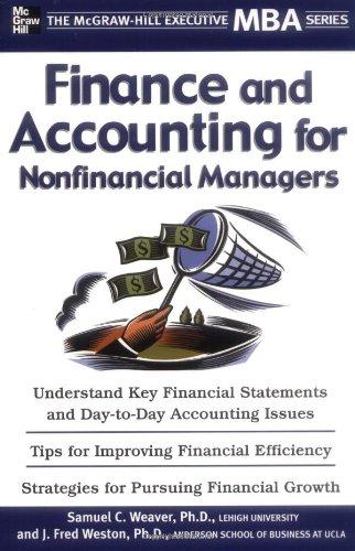 Finance & Accounting for Non-Financial Managers (McGraw-Hill Executive MBA Series)