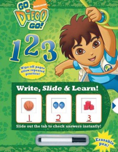 Go Diego Go! 123 (Go Diego Go! Write, Slide & Learn)