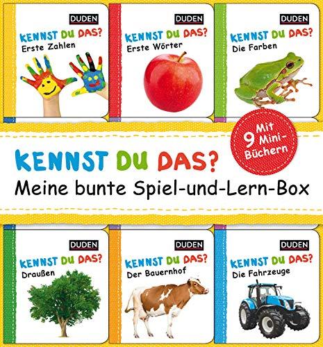 Kennst du das? Meine bunte Spiel-und-Lern-Box: ab 12 Monaten (DUDEN Pappbilderbücher Kennst Du das?)