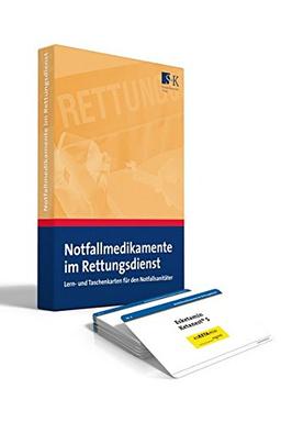 Notfallmedikamente im Rettungsdienst: Lern- und Taschenkarten für den Notfallsanitäter