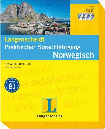 Langenscheidt Praktischer Sprachlehrgang Norwegisch - Buch und 3 Audio-CDs + Begleitheft: Der Standardkurs für Selbstlerner (Langenscheidt Praktische Sprachlehrgänge)