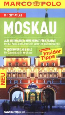 MARCO POLO Reiseführer Moskau: Reisen mit Insider-Tipps. Mit Cityatlas