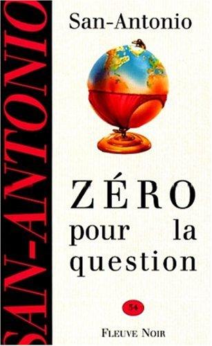 Zéro pour la question