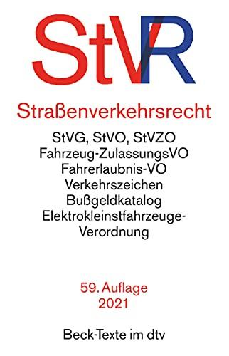 Straßenverkehrsrecht (Beck-Texte im dtv)