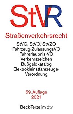 Straßenverkehrsrecht (Beck-Texte im dtv)