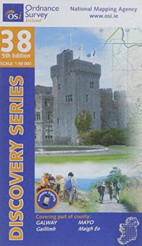 Irish Discovery Series 38. Galway, Mayo 1 : 50 000