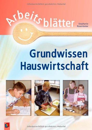 Arbeitsblätter Grundwissen Hauswirtschaft